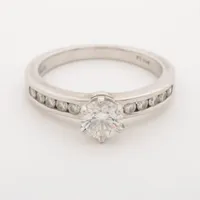 ティファニー ハーフサークル ビーズセッティング ソリテール ダイヤ リング ティファニー ハーフサークル ビーズセッティング ソリテール ダイヤ