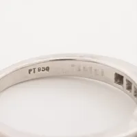 ティファニー ハーフサークル ビーズセッティング ソリテール ダイヤ