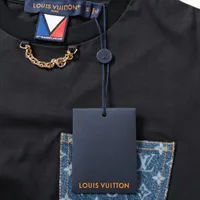 VUITTON Tシャツ　ポケット　ウィメンズ　Sサイズ　正規品 1974-1.jpg