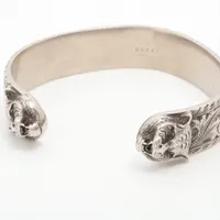 グッチ タイガーヘッド ガーデン バングル 18 925 65.4g