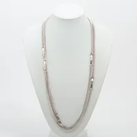 エルメス ネックレス 925 145.1g シルバー サンチュール ロング