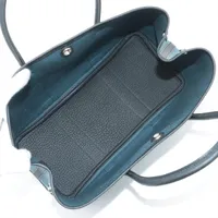 エルメス ガーデンパーティ30 TPM トワルオフィシエ×ネゴンダ ブルー