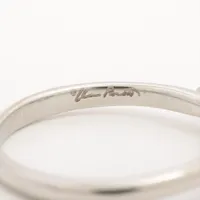 ティファニー スワン ダイヤ リング Pt950 3.2g 直径約5.00mm A3138576