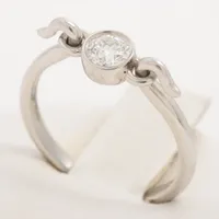 pt950 ティファニー スワン　ダイヤモンド　リング TIFFANY&Co. ティファニー リング 指輪 スワンダイヤ プラチナ
