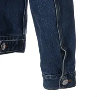 バーバリー ティッシ期 コットン デニムジャケット 50 メンズ ブルー