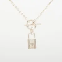 【美品】HERMES エルメス　シェーヌダンクル　アミュレット ネックレス エルメス シェーヌダンクル アミュレット ネックレス 925 9.4g