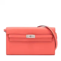 【エルメス】HERMES ケリーウォレット ローズパープル/ゴールド金具 AP090069.JPG