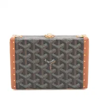 ゴヤール　レザーコインケース マリニー購入証明書付き GOYARD ゴヤール コインケース カードケース マリニー APM104-12