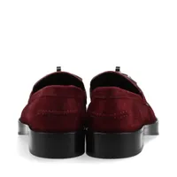 エルメス ホット スエード ローファー 35.5 レディース ボルドー