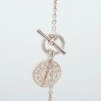 エルメス セリエ ネックレス 90s オリジナル HERMES エルメス セリエ ネックレス 18金 K18 シルバー