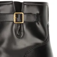 ディオール DIOR QUEST レザー ブーツ クリスチャンディオール D-QUEST 24AW レザー ショートブーツ