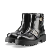 クリスチャンディオール D-QUEST 24AW レザー ショートブーツ