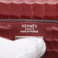 m*e様 ケリーバングル ルージュアッシュ シルバー エルメス HERMES 個包装】エルメス ケリー32 トゴ ルージュアッシュ ゴールド金具