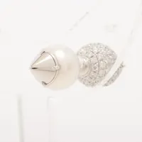 廃盤‼️【希少】TASAKI タサキ　リファインドリベリオンノーベルピアス　未使用 タサキ リファインド リベリオン ノーベル パール ダイヤ