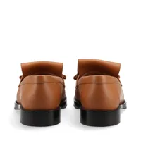 エルメス インパクト 24SS レザー ローファー 37.5 レディース