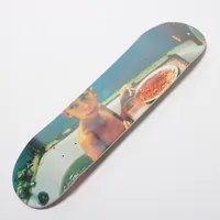 Supreme スケートボード 未使用 木目調 Supreme シュプリーム 08AW Stained Logo Deck ロゴ スケート