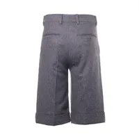 フェンディ　ウール　カシミア　ショートパンツ　40 フェンディ 21年 ウール×カシミヤ ショートパンツ 40 レディース