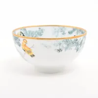 【未使用品】HERMES エルメス ONDE DE CHIC 洗練の波 皿 特大 エルメス ONDE DE CHIC 洗練の波 醤油皿 陶器 グレー×オレンジ