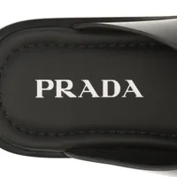PRADA☆24SS トライアングルロゴ クリス クロスパッド サンダル PRADA プラダ クリスクロスサンダル 2X3121 3LEM メンズ レザー