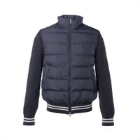 【新品】MONCLER ダブルジップジャケット /タグ付き/ネイビー/S 楽天市場】MONCLER (モンクレール) 撥水 袖モノグラムバンド