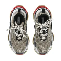 Gucci x Balenciaga Triple s PVC Sneakers EU35 Ladies' Beige