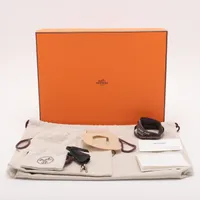 美品 エルメス サックデペッシュ36 エプソン ヴェールアマンド 美品 エルメス サックデペッシュ36 エプソン ヴェールアマンド