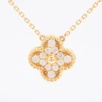 ヴァンクリーフアーペル Van Cleef & Arpels - ヴァンクリーフ&アーペル アルハンブラ YG