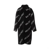 680 BALENCIAGA バレンシアガ ステンカラーコート ブラック 7R 680 BALENCIAGA バレンシアガ ステンカラーコート ブラック 7R