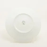 エルメス アフリカ プレート 陶器 イエロー×グリーン 底印「洋