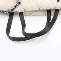 シャネル COCO NEIGE 2way ショルダーバッグ シャネル ココネージュ シアリング 2WAYショルダーバッグ