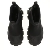 PRADA (プラダ) 22AW モノリス Re-nylon ギャバジン PRADA 22AW モノリス Re-Nylon ギャバジン ブーツ