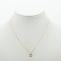 カルティエ トリニティ ダイヤ ネックレス 750(YG×PG×WG) 2.2g
