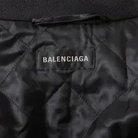 バレンシアガ 22年 ポリエステル ジャケット 48 メンズ ブラック