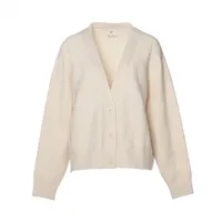 エルメス 24SS ウール カーディガン 40 レディース ホワイト