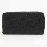 極美品❣️ヴィトン モノグラムアンプラント ポルトフォイユクレア ノワール 黒 Louis Vuitton ルイヴィトン ポルトフォイユ・クレア M80151