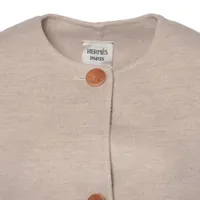 未使用級 HERMES 23AW カシミヤ100% ベスト ベージュ M相当 美品】HERMES/エルメス ニット ベスト カシミヤ 23AW セリエ