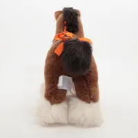 HERMES - 新品同様 エルメス エルミー PPM アクリル/ポリエステル ブラウン ぬいぐるみ 茶 1596【中古】HERMES HERMES - 新品同様 エルメス エルミー PPM アクリル