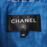CHANEL フリンジ付きノースリーブワンピース 38 シャネル ワンピース CHANEL Dress【正規品・専門店】シャネル