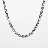 クロムハーツ ペーパーチェーン 18インチ ネックレス 925×14K