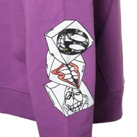 クロムハーツ MATTY BOY PURPLE マティボーイ パーカー パープル クロムハーツ マッティボーイ パーカー コットン サイズL