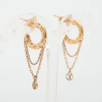 ヴィトン M00572 ブックル ドレイユ ミニ フープ ナノグラム