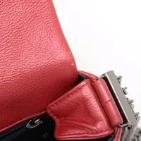 シャネル マトラッセ レザー チェーンショルダーバッグ