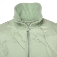 JIL SANDER ライトグリーン ダウンジャケット 34 ジルサンダー 23AW レーヨン ダウンジャケット 34 レディース
