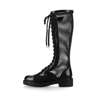 【PRADA】関税込☆ブラウン 90mm レザー ロングブーツ PRADA ブラウン レザー ロングブーツ