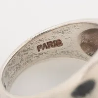 エルメス リング 925×750 10.5g ゴールド×シルバー てんとう虫
