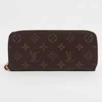 ルイ ヴィトン◎クレマンス ローズバレリーヌ モノグラム ラウンドファスナー 茶 楽天市場】ルイヴィトン LOUIS VUITTON 長財布 モノグラム