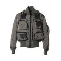 イッセイミヤケ ウール ジャケット M メンズ ネイビー IM13