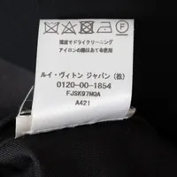 ヴィトン ウール×シルク スカート 34 レディース ブラック