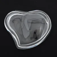 ティファニー オープンハート 小物入れ ガラス クリア エルサ