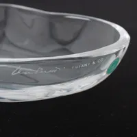 エルサ・ペレッティ ティファニー ガラスボウル ティファニー オープンハート 小物入れ ガラス クリア エルサ